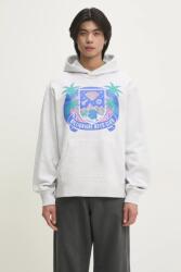 Billionaire Boys Club pamut melegítőfelső Tropical Crest Popover Hood - szürke M