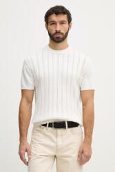 Lindbergh pamut póló - bézs L - answear - 20 990 Ft