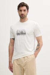 Giorgio Armani pamut póló - fehér XXL - answear - 16 990 Ft