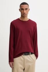 Calvin Klein pamut hosszúujjú - burgundia XS - answear - 20 990 Ft