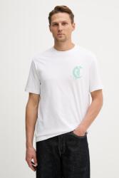 Just Cavalli pamut póló - fehér XL - answear - 36 990 Ft