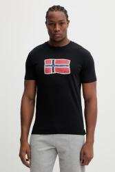 Napapijri pamut póló MAHSA - fekete S