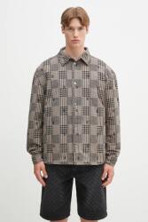 Daily Paper rövid kabát Quilted Shield Ls Shirt - bézs L