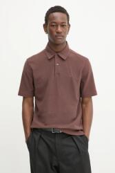 Samsoe Samsoe poló SAKVISTBRO - barna M