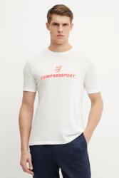 Compressport t-shirt Podium - fehér S