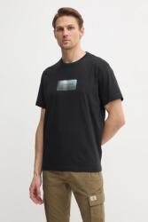 Calvin Klein pamut póló - fekete S - answear - 16 170 Ft