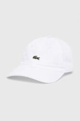 Lacoste baseball sapka pamutból - fehér Univerzális méret