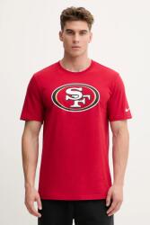 Nike pamut póló Logo Essential - piros M - answear - 16 990 Ft