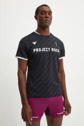 Under Armour edzős póló Project Rock - fekete M