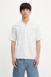 Samsøe Samsøe lenvászon ing SAOSCAR - fehér S