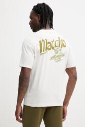 Napapijri pamut póló S-SOL - bézs L - answear - 20 990 Ft