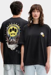 Barrow pamut póló - fekete XL - answear - 39 990 Ft