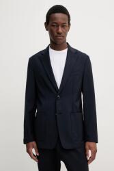 Barena Venezia gyapjú kabát Camicia Mola - sötétkék 48