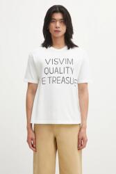 Visvim t-shirt JUMBO TEE S. S DMGD - fehér XL