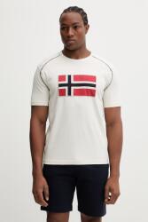 Napapijri pamut póló REFLECT - bézs S