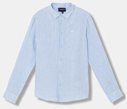 Emporio Armani gyerek vászon ing - kék 152