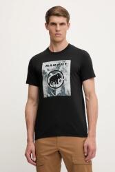 MAMMUT sportos póló Trovat - fekete S