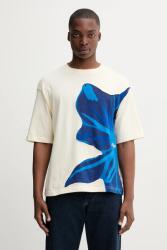 Desigual pamut póló PANCHO - bézs XL