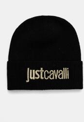 Just Cavalli sapka gyapjú keverékből - fekete Univerzális méret - answear - 27 990 Ft