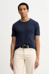 American Vintage pamut póló - sötétkék L