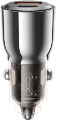 XO CC58 Autós Töltő 1x USB-A 95W - Szürke (GSM177858) (GSM177858)