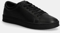 Calvin Klein bőr sportcipő LOW TOP LACE UP - fekete Férfi 41