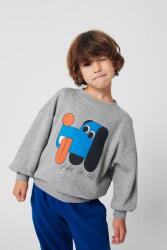 Bobo Choses gyerek melegítőfelső pamutból Doggy Mate - szürke 149/155