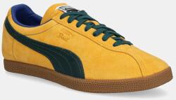 PUMA velúr sportcipő Brasil - sárga Férfi 40.5