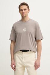 Giorgio Armani pamut póló - bézs XL - answear - 18 990 Ft