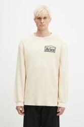 Aries pamut pulóver Waffle - bézs XL