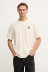 American Vintage pamut póló - bézs S - answear - 16 990 Ft