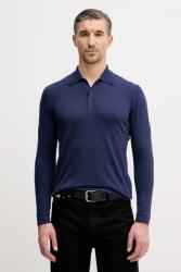 Sisley pamut hosszúujjú - sötétkék L