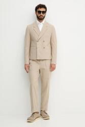 Lindbergh öltöny - bézs 46 - answear - 91 990 Ft