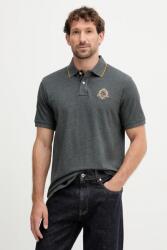 Hackett London pamut póló - szürke L - answear - 30 990 Ft