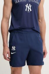 Nike edzős rövidnadrág New York Yankees - sötétkék S