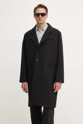 Won Hundred kabát gyapjú keverékből - fekete 54