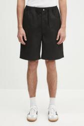 Norse Projects rövidnadrág Ragnar Fine Broken Twill Shorts - fekete M