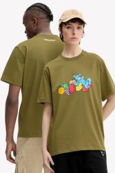 Inbetweeners pamut póló - zöld L - answear - 22 490 Ft