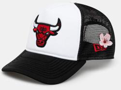 New Era baseball sapka NBA Flower Trucker Bulls - fekete Univerzális méret