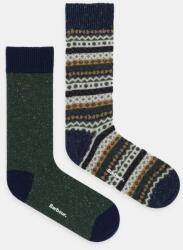 Barbour zokni 2 pár - zöld M