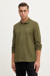 Lacoste hosszúujjú férfi pamut - zöld S - answear - 23 990 Ft