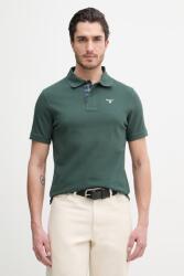 Barbour póló férfi pamut - zöld L