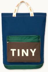 Tinycottons gyerek táska COLOR BLOCK TOTEPACK - sötétkék Univerzális méret