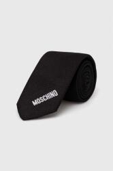 Moschino selyen nyakkendő - fekete Univerzális méret - answear - 26 990 Ft