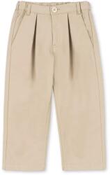 Konges Sløjd gyerek pamut nadrág WILLO CHINOS GOTS - bézs 98