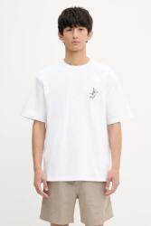 Samsoe Samsoe pamut póló SALILIUM - fehér L