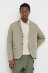 Samsoe Samsoe pamut blézer Nork - bézs 44