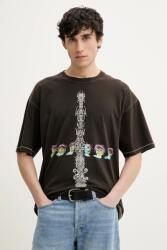 Diesel pamut póló T-BOXT-R4 T-SHIRT - barna S