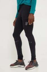 Compressport legging futáshoz Winter Running - fekete S