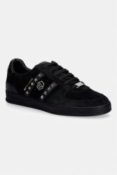 Philipp Plein velúr sportcipő Low-Top Retro Rebel - fekete Férfi 45